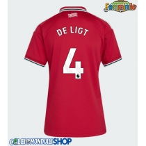 Maglie da calcio Manchester United Matthijs de Ligt #4 Prima Maglia Femminile 2026-27 Manica Corta